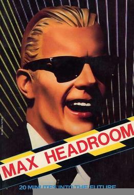 Max Headroom poster
